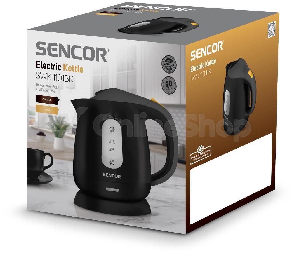 Rychlovarná konvice Sencor SWK 1101BK