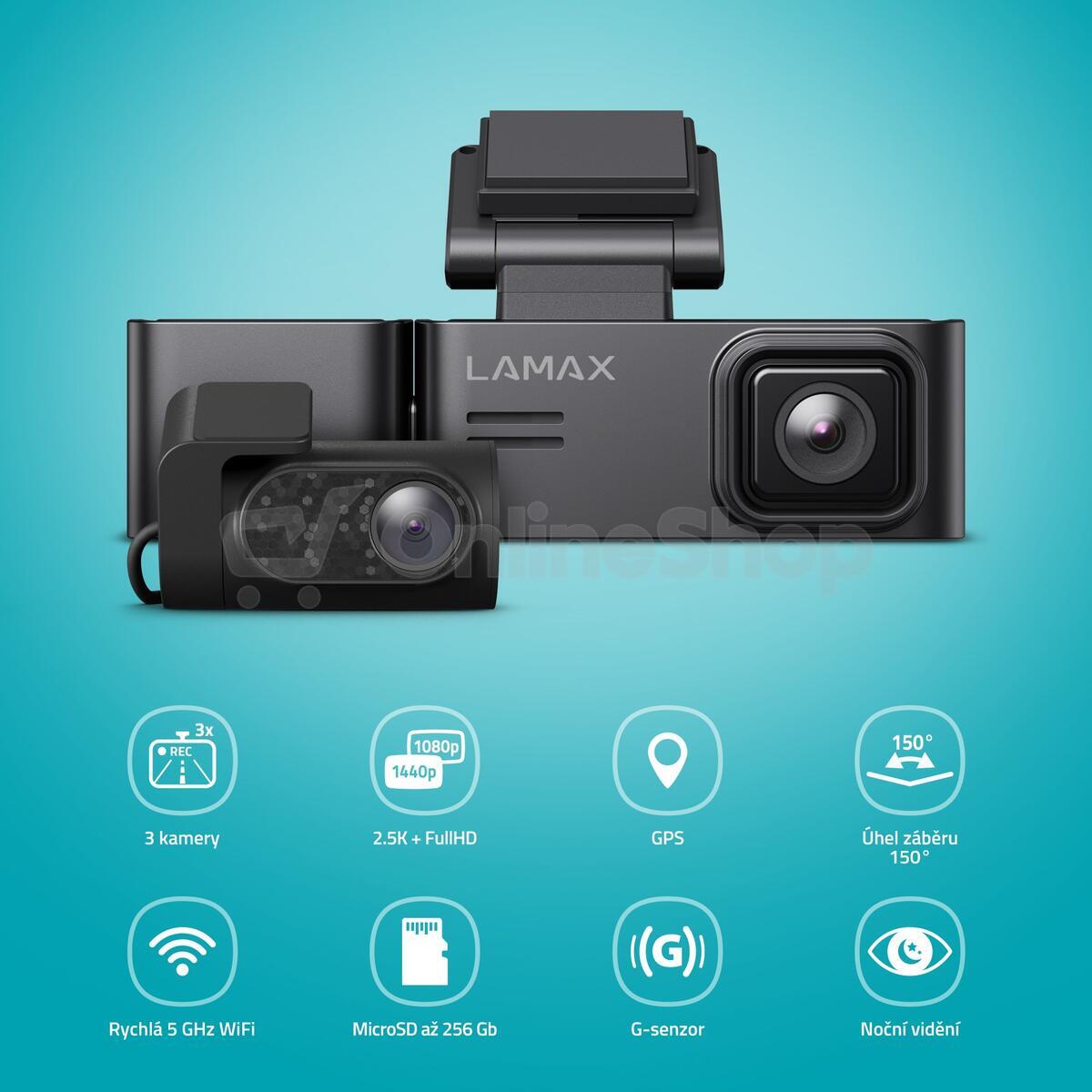 Autokamera Lamax N10 GPS 3in1