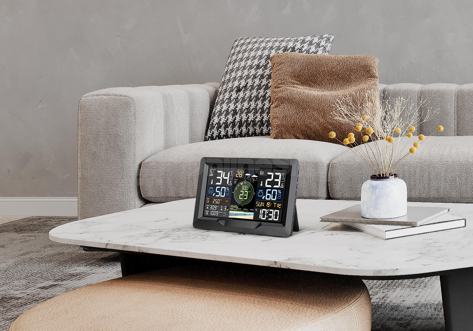 Profesionální smart WIFI meteostanice Solight TE91WiFi