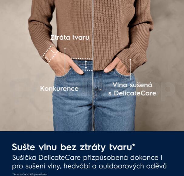 Sušička prádla Electrolux EW7D485UCC 700 DelicateCare