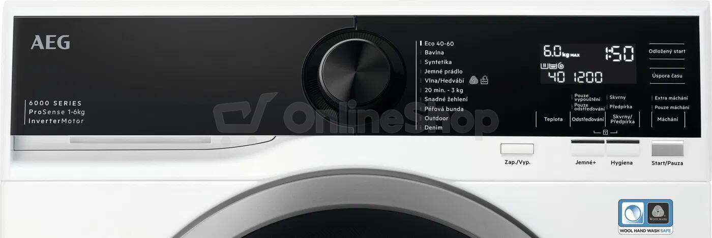 Pračka AEG 6000 ProSense™ LSR6E26SC