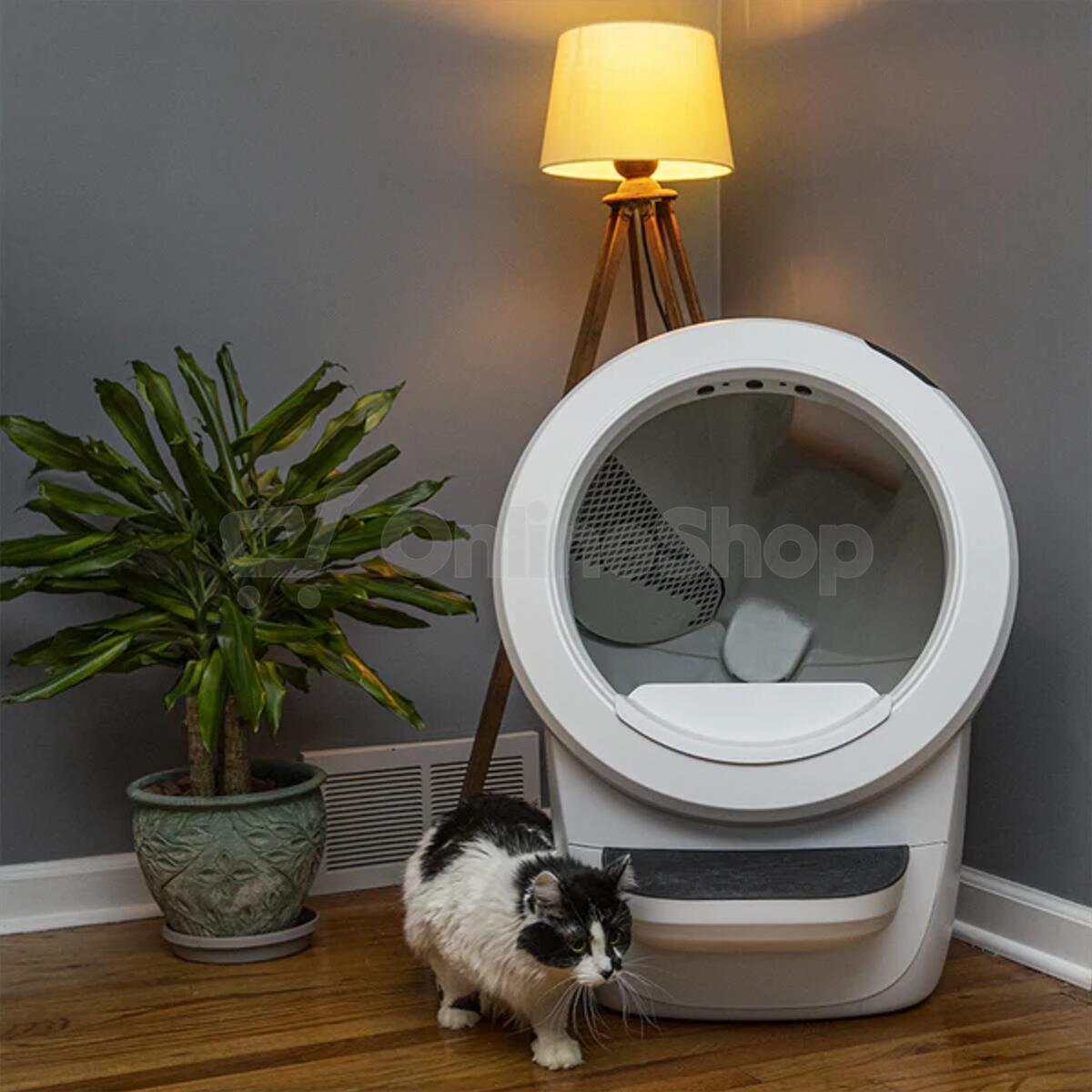Kočičí toaleta Litter-Robot 4, černá
