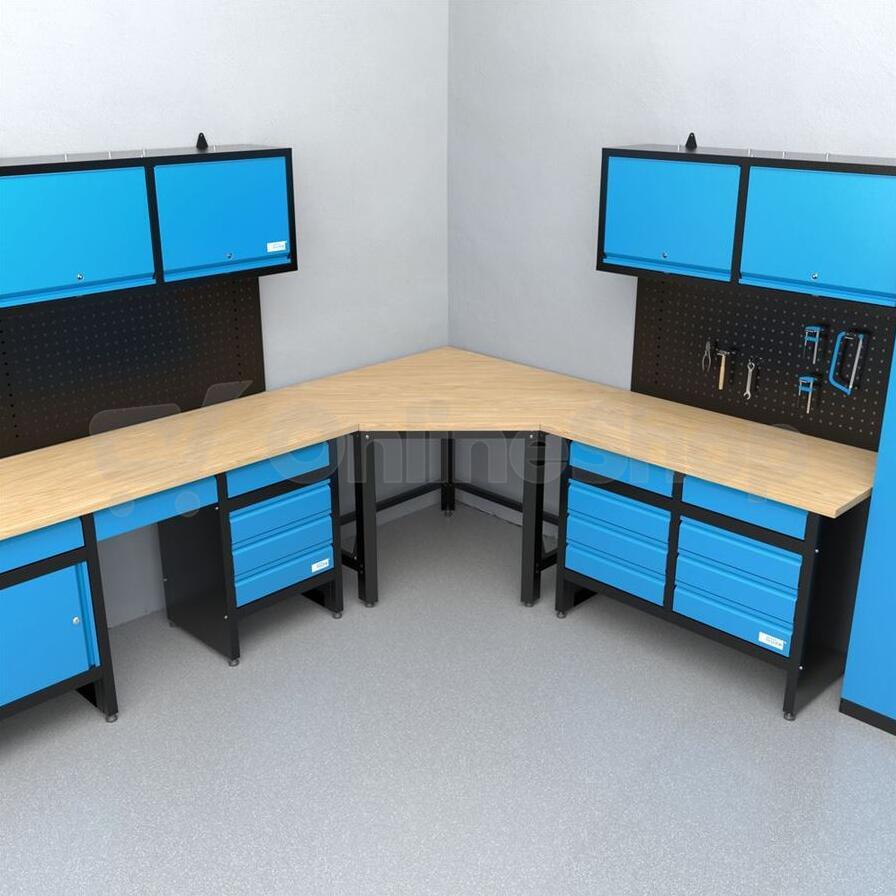 Rohový modul Güde pracovního stolu GW 600E