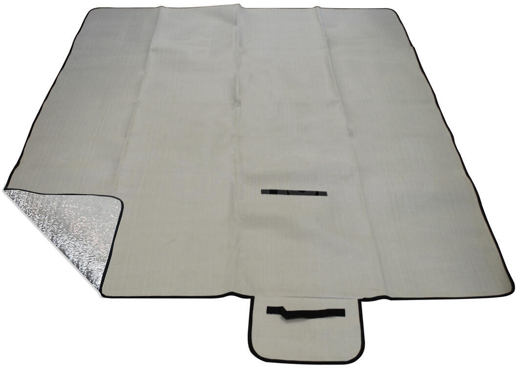 Pikniková deka Calter GRADY 200×150 cm, šedá
