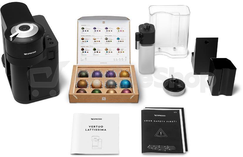 Kávovar DeLonghi Nespresso Vertuo Lattissima ENV 300.B