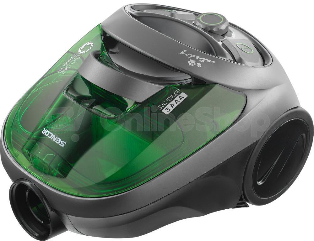 Bezsáčkový vysavač Sencor SVC 1016GR 3AAA