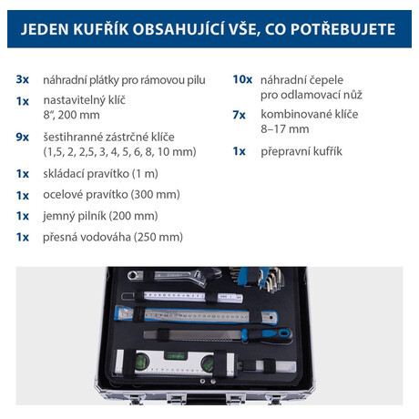 Kufr s nadm Scheppach TB 200, 141 dl