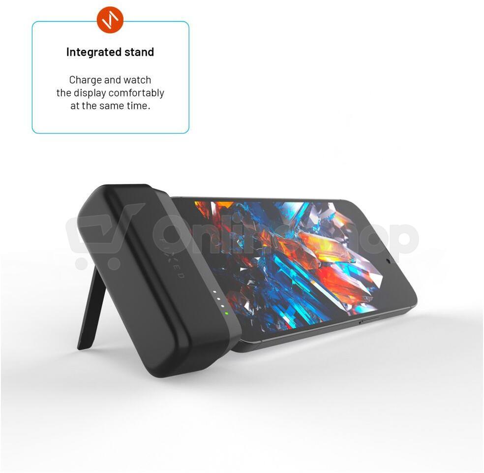 Powerbanka FIXED Zen 5 Plug-in s výstupem PD 20W, 5 000 mAh, černá