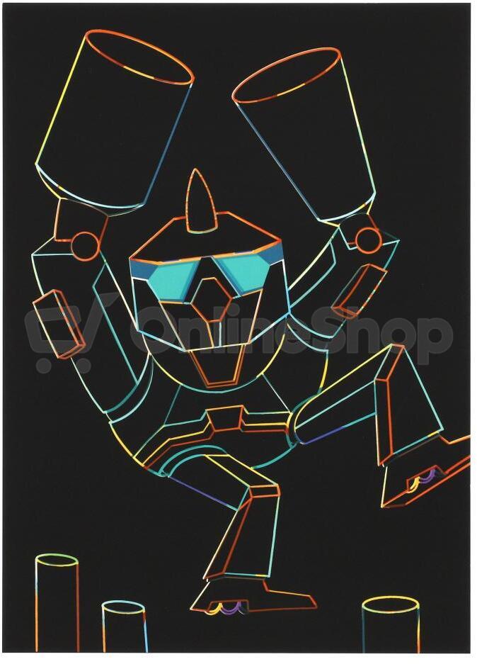 Teddies Škrabací obrázek barevný transformers 4 listy A4 20x27cm v sáčku
