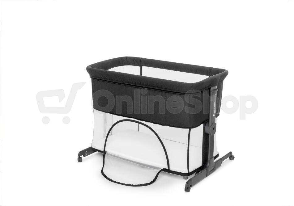 Postýlka Kidnort Snäckskal tmavě šedá