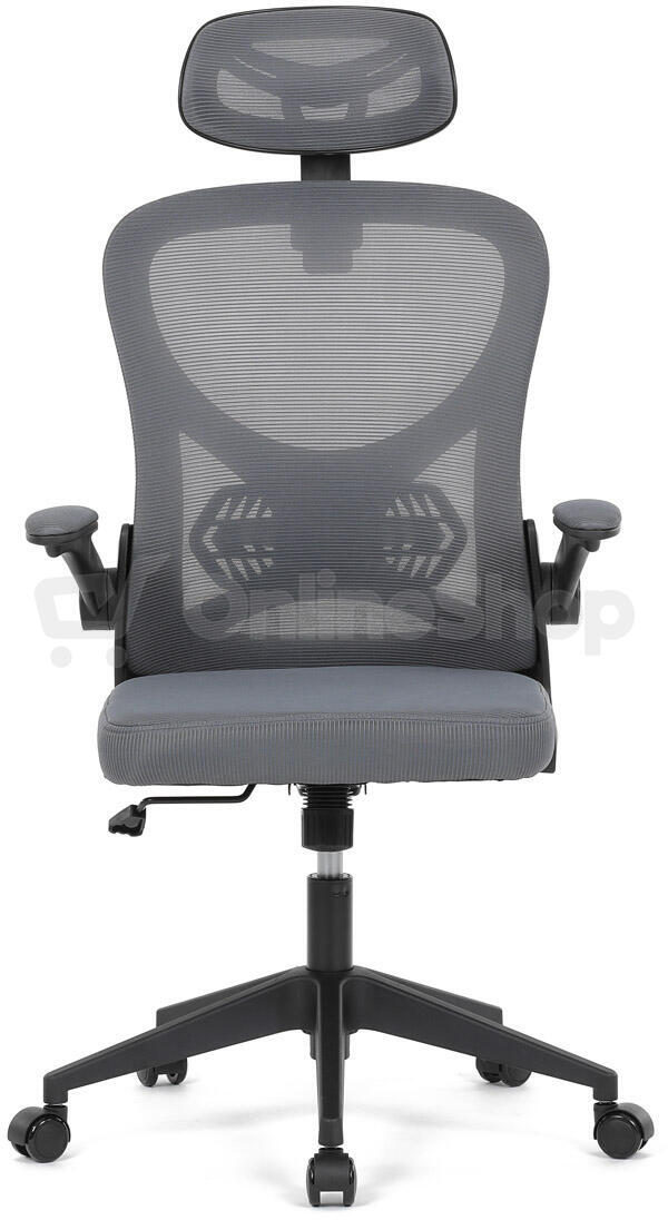Kancelářská židle Autronic KA-K2021-GREY, šedá