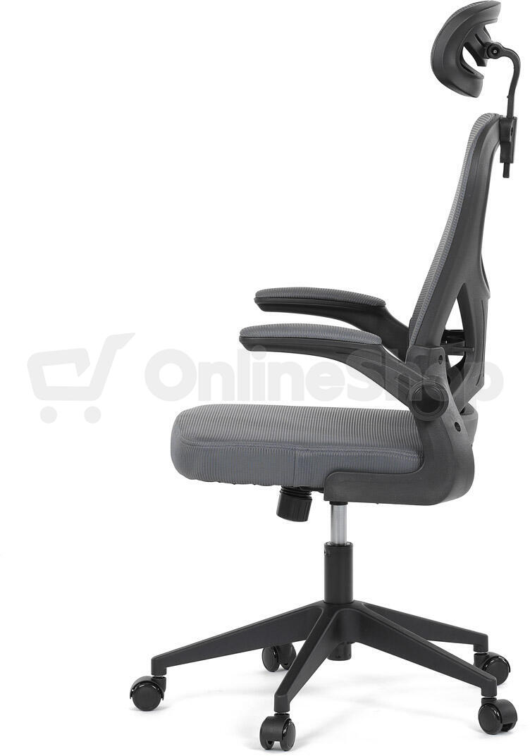 Kancelářská židle Autronic KA-K2021-GREY, šedá