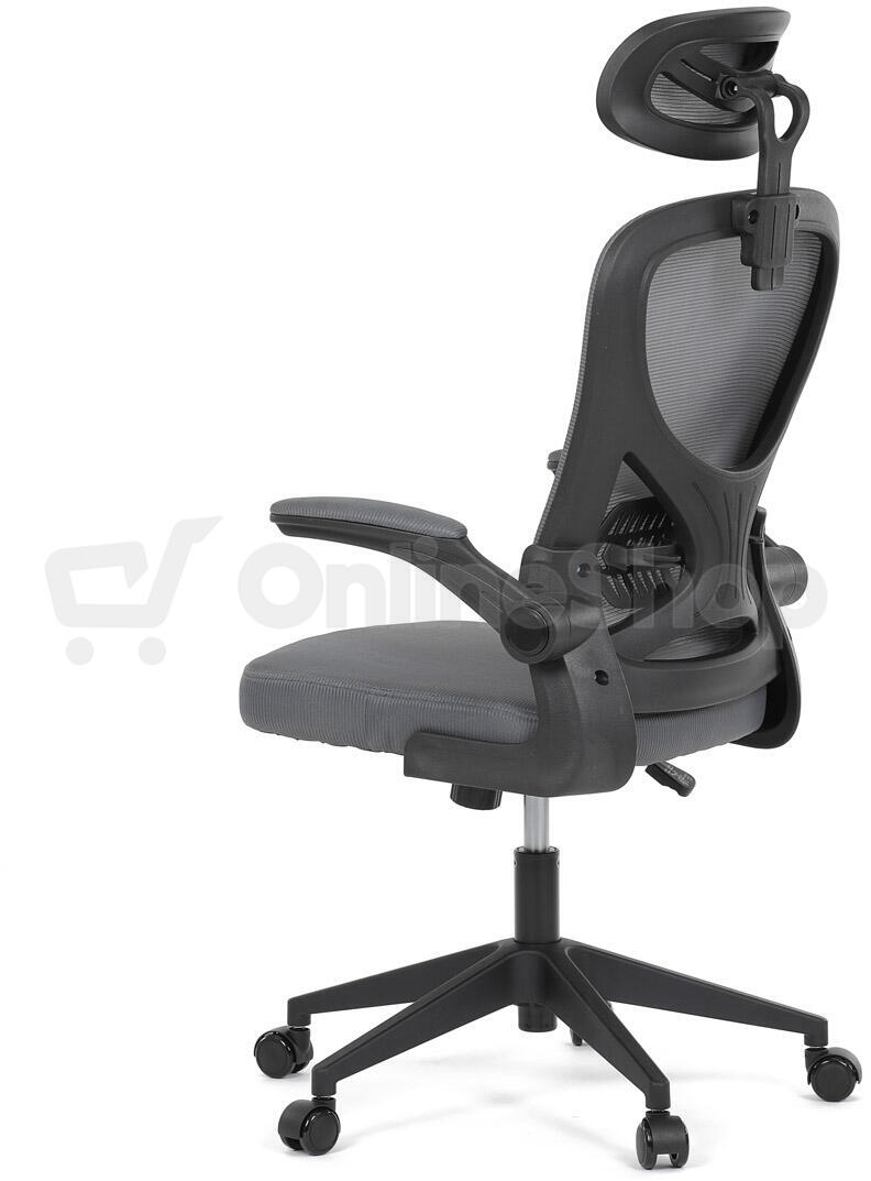 Kancelářská židle Autronic KA-K2021-GREY, šedá