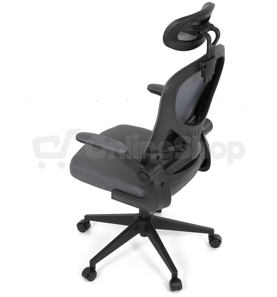 Kancelářská židle Autronic KA-K2021-GREY, šedá
