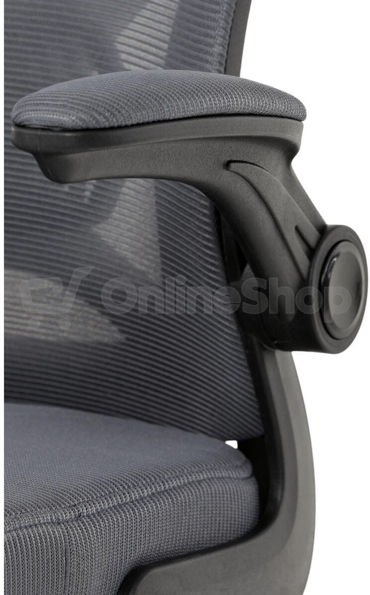 Kancelářská židle Autronic KA-K2021-GREY, šedá