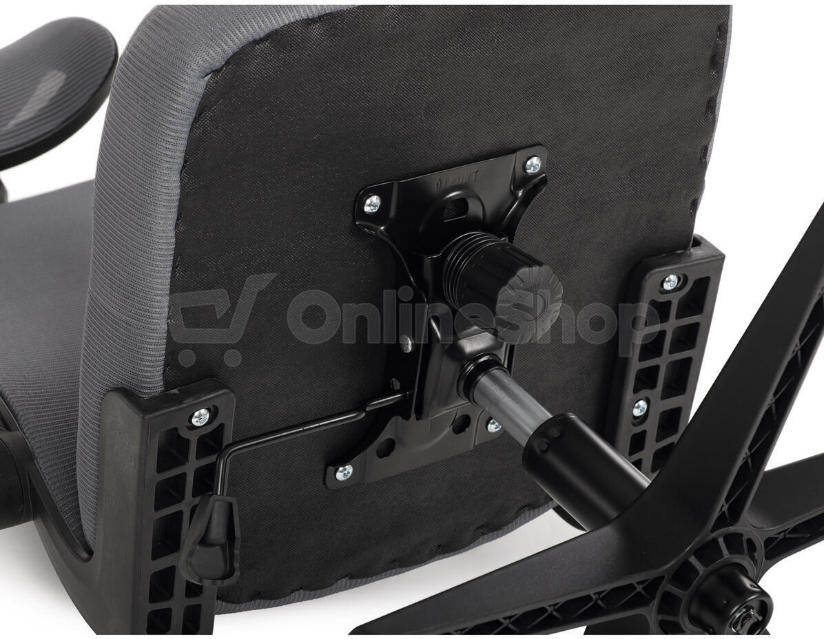 Kancelářská židle Autronic KA-K2021-GREY, šedá