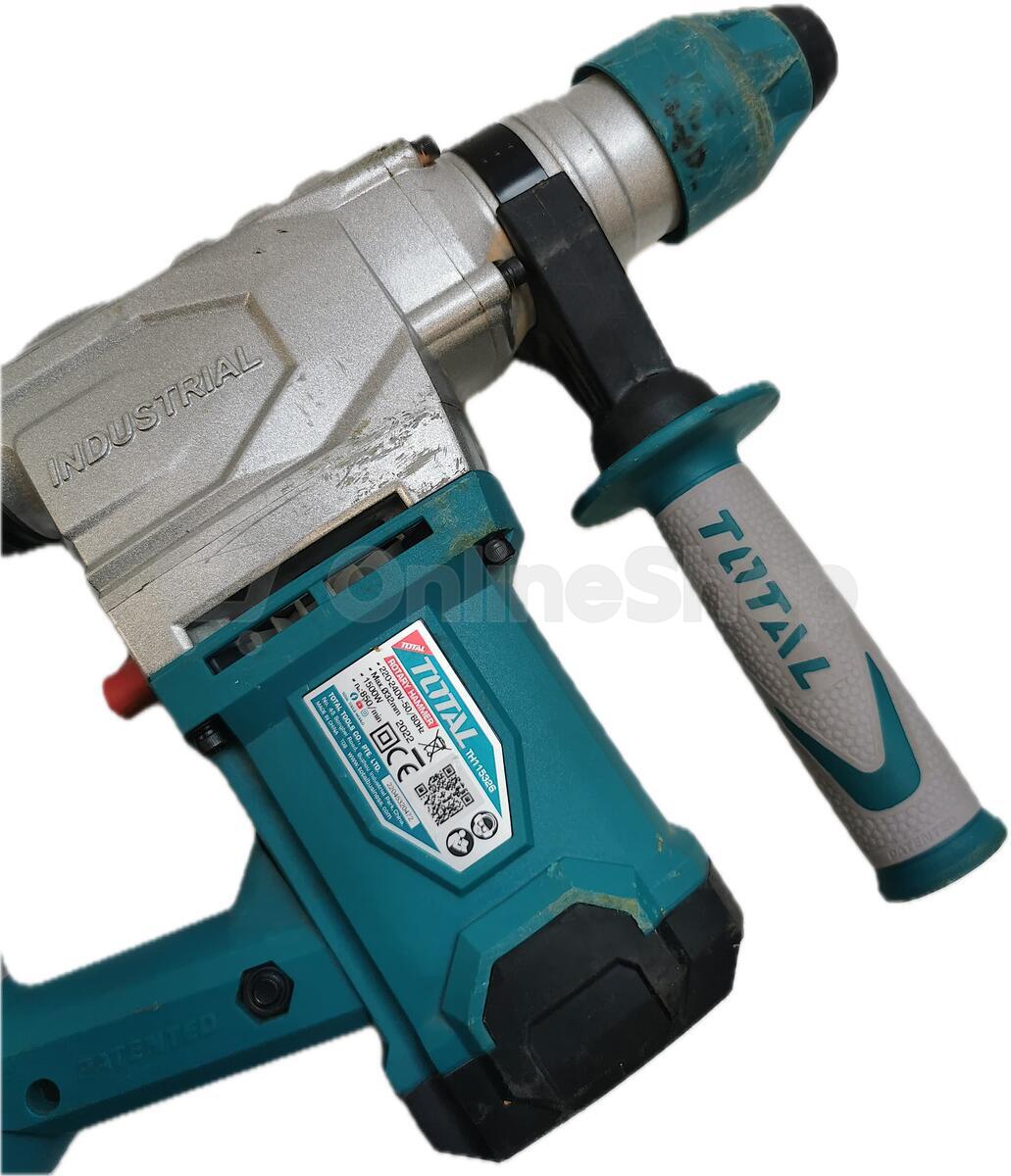 Kladivo vrtací, SDS plus, 5,5J, industrial TOTAL TOOLS | Skutečná fotografie prodávaného kusu | Skutečná fotografie prodávaného kusu | Skutečná fotografie prodávaného kusu