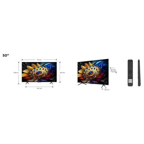 UHD QLED TV TCL 50C655