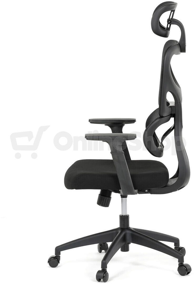 Kancelářská židle, houpací mechanismus, černá, KA-K2080 BK Autronic