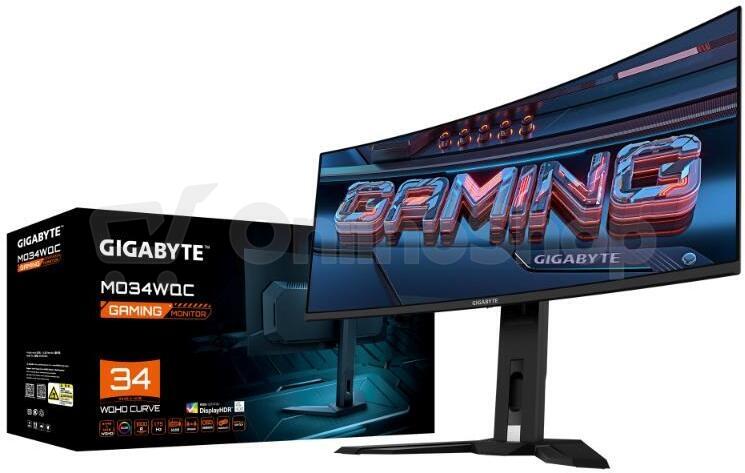 Herní monitor Gigabyte MO34WQC