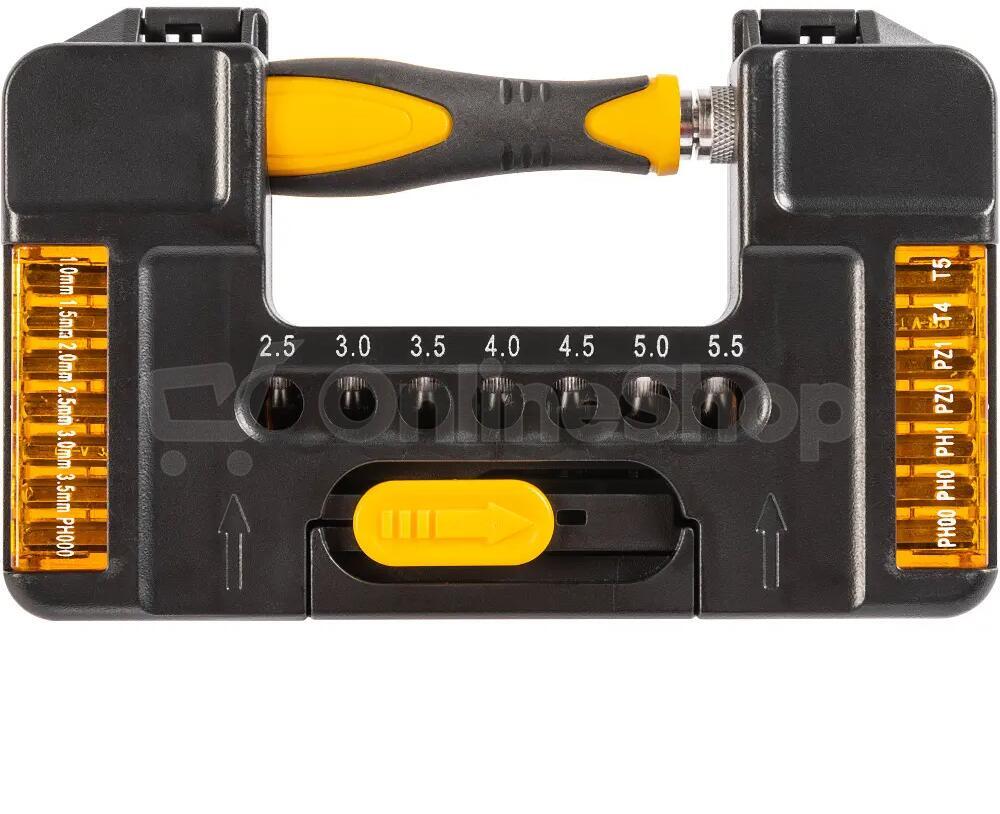 Šroubovák s bity Fieldmann FDS 1022-36R