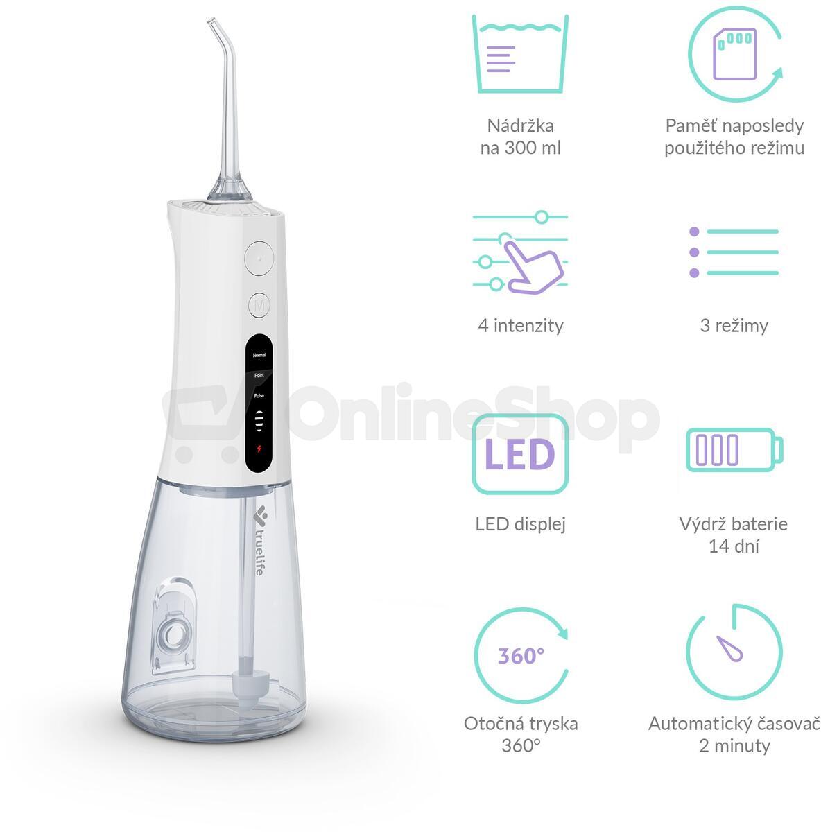 Ústní sprcha TrueLife AquaFloss Compact L100