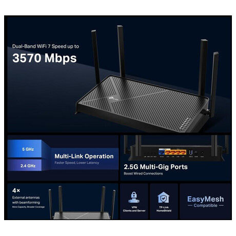TP-Link Archer BE230 WiFi7 router