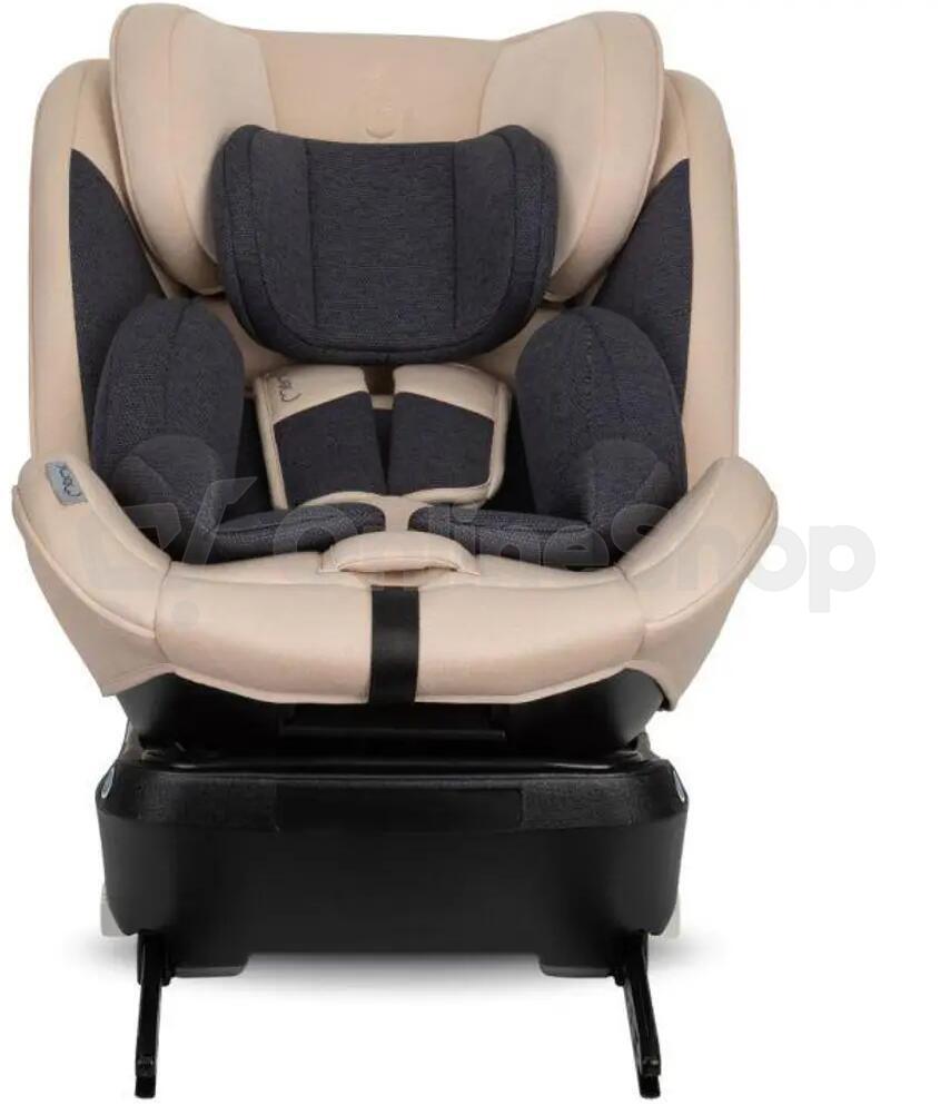 Autosedačka MoMi EMI i-Size 2024, béžová
