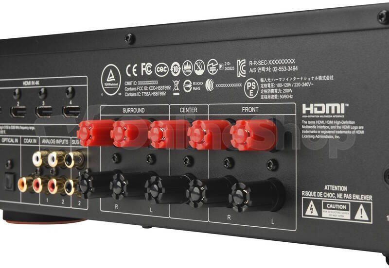 JBL MA310 - AV zesilovač 5.2, 60 W, 4K, Bluetooth - bílý