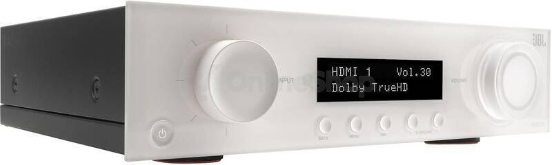 JBL MA510 - AV zesilovač 5.2, 75 W, 8K, Wi-Fi, Bluetooth, Dolby Vision - bílý
