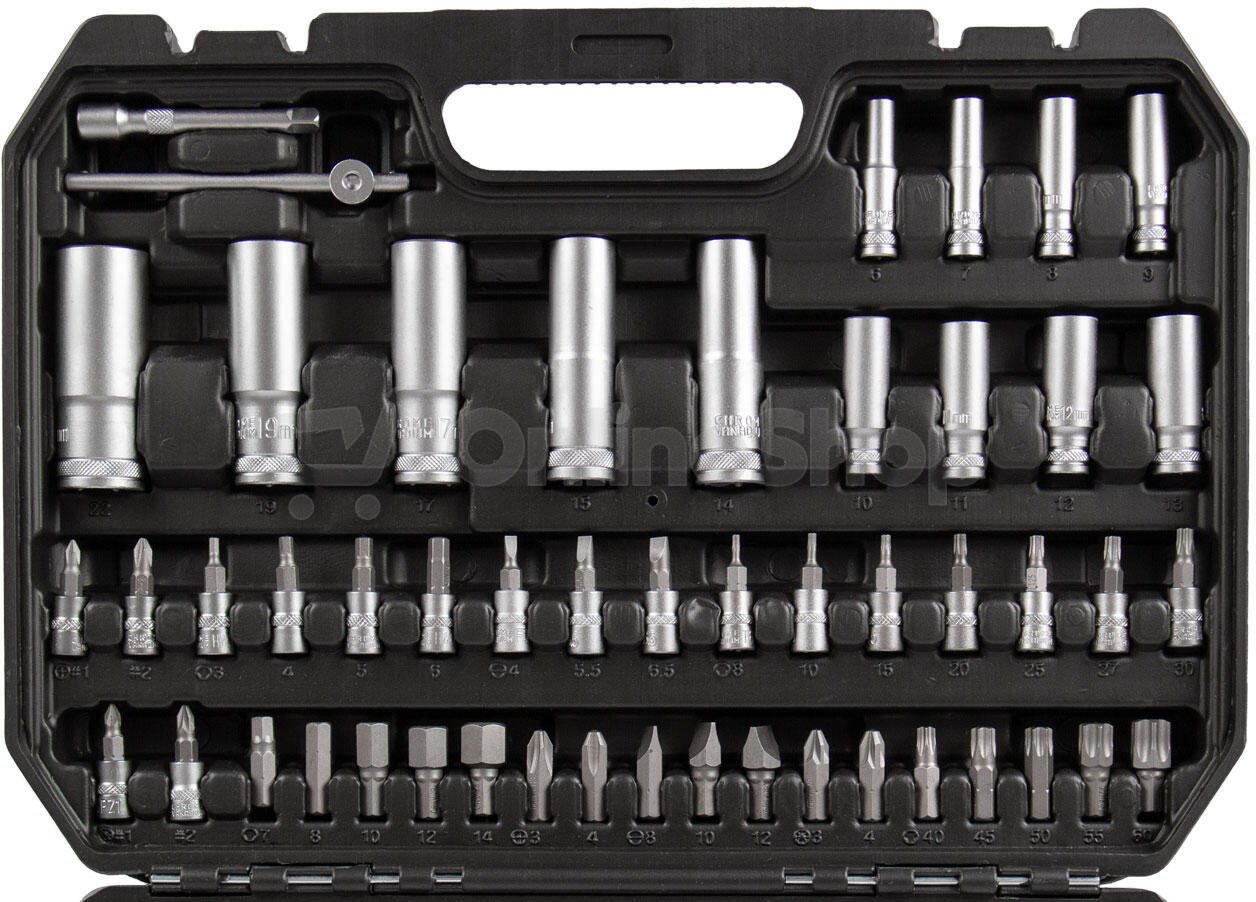 Gola sada 1/4" a 1/2", PROFESIONAL, 108 ks - AH108 AHProfi