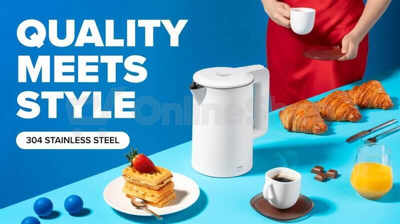 Rychlovarná konvice Niceboy ION Kettle K3 Polar, bílá