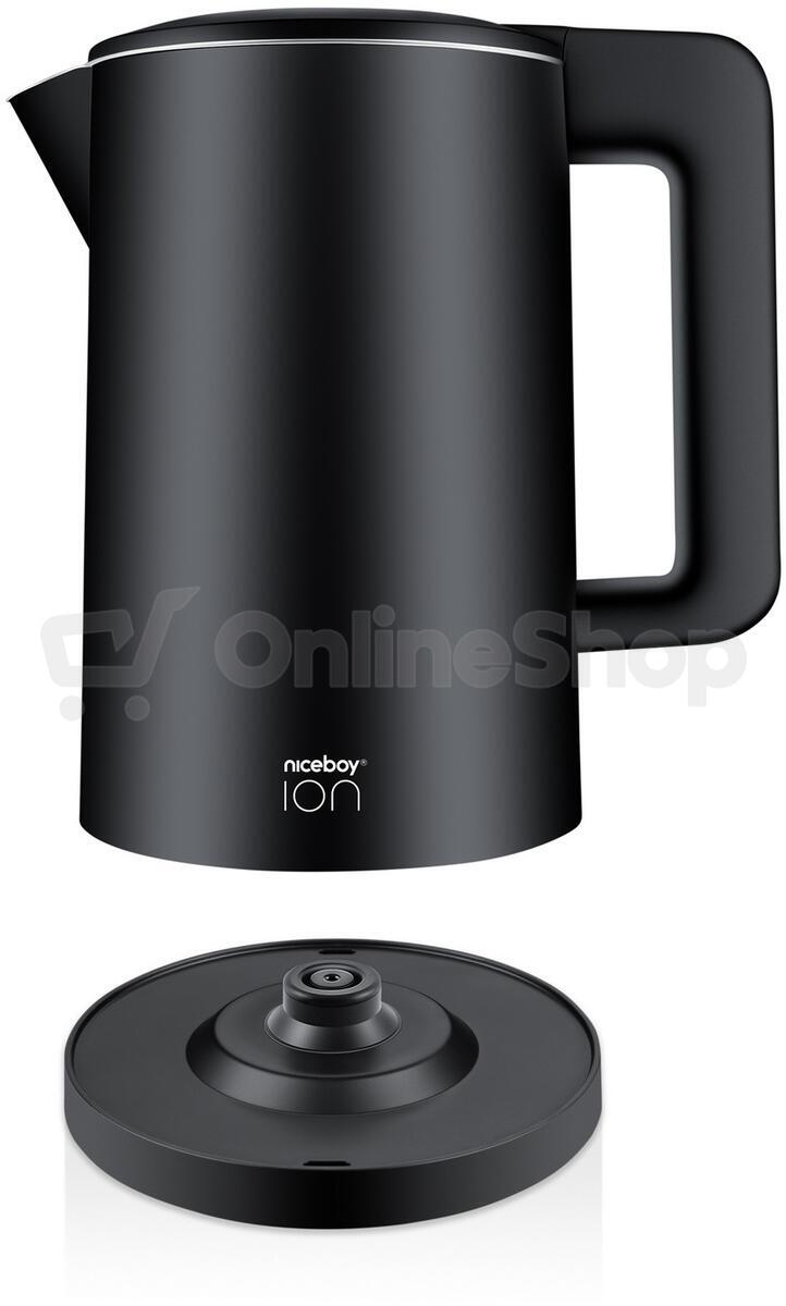Rychlovarná konvice Niceboy ION Kettle K3 Onyx, černá