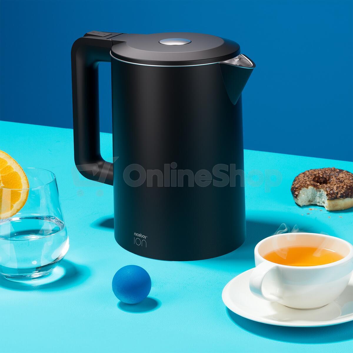 Rychlovarná konvice Niceboy ION Kettle K3 Onyx, černá