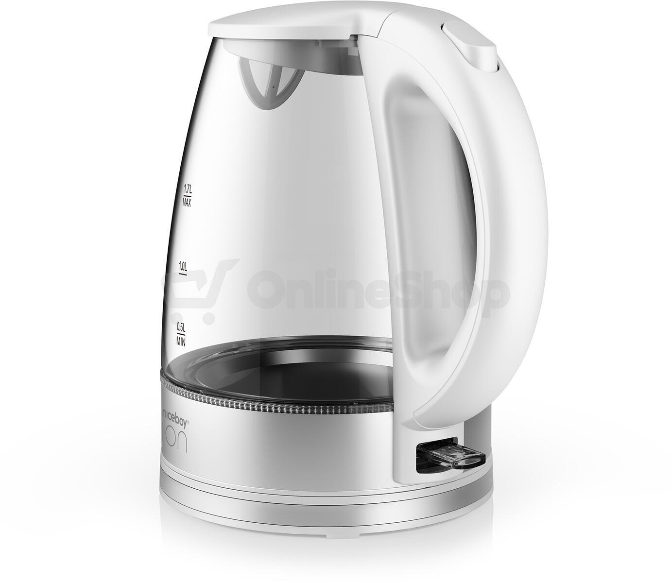 Rychlovarná konvice Niceboy ION Kettle K1, bílá