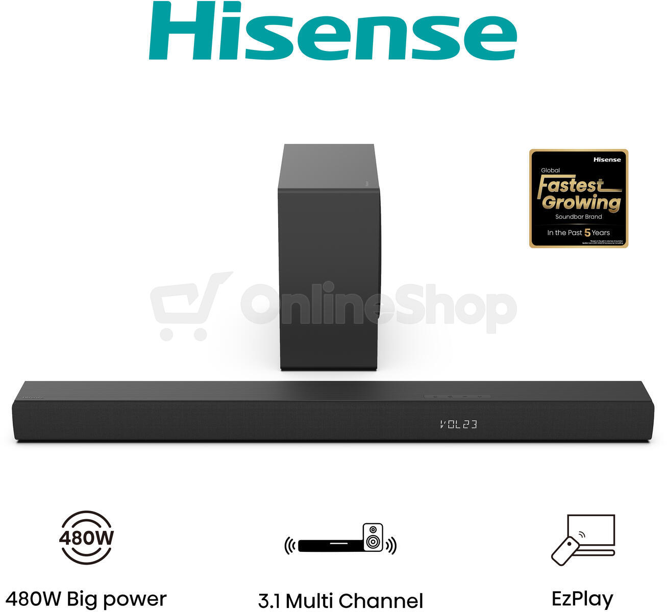 Soundbar Hisense HS3100