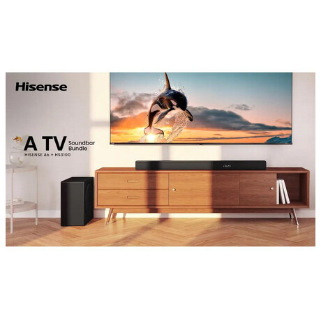 SET UHD QLED TV Hisense 43E79NQ + Soundbar Hisense HS3100