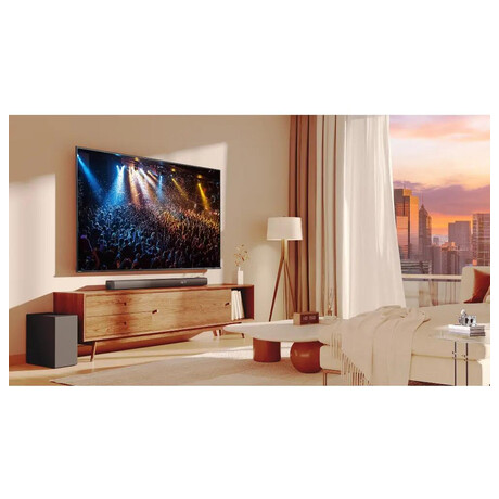 SET UHD QLED TV Hisense 43E79NQ + Soundbar Hisense HS3100