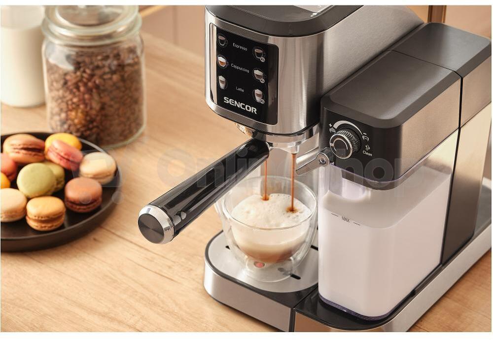 Kávovar Espresso Sencor SES 4910SS