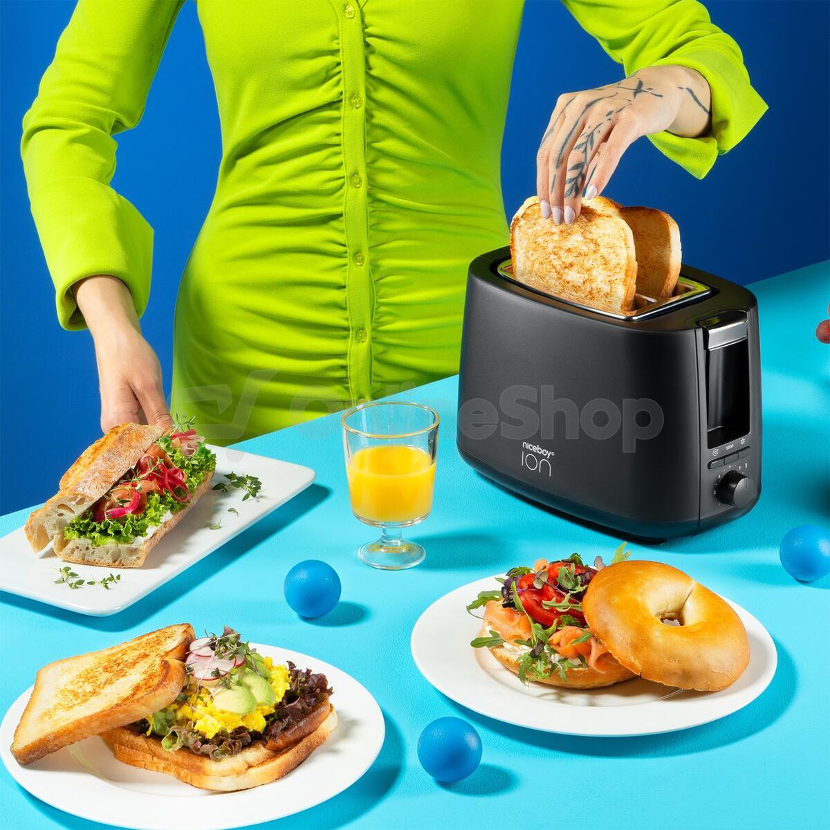 Topinkovač Niceboy ION Cruncher C1 Onyx black