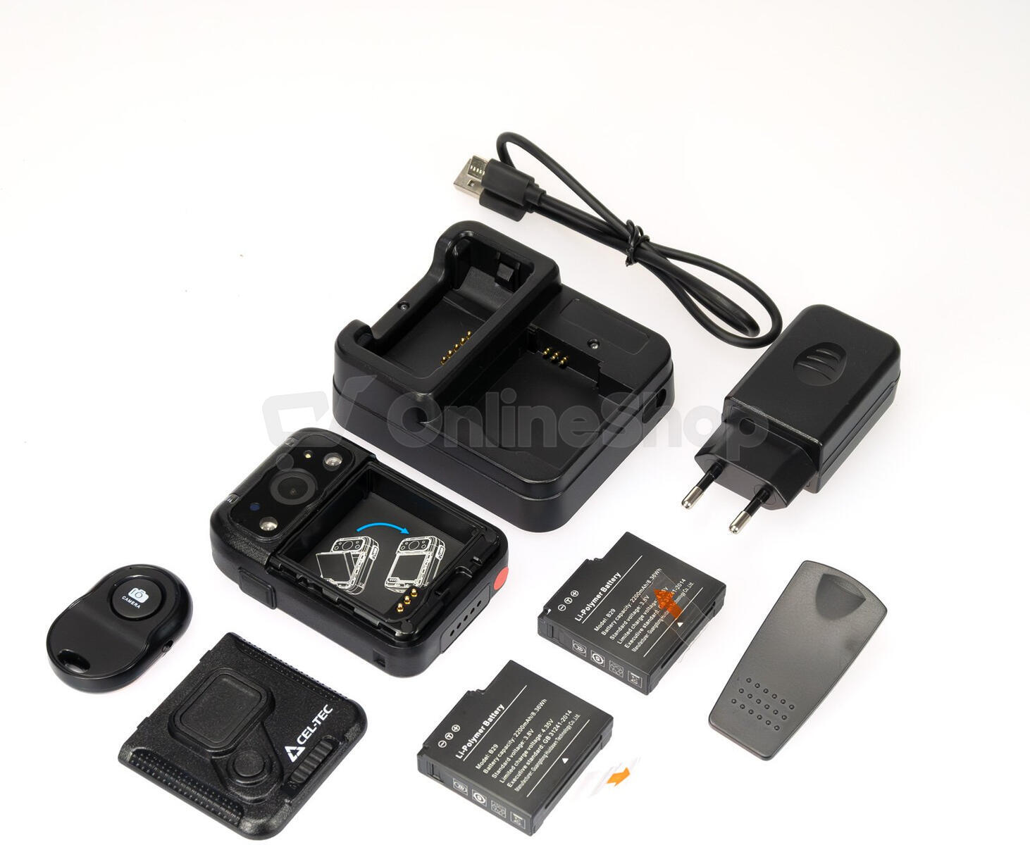 Osobní kamera CEL-TEC PK85 GPS WiFi