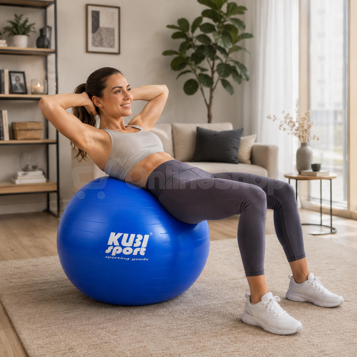 Gymnastický míč KUBIsport 05-S3211K-MO, 550 mm