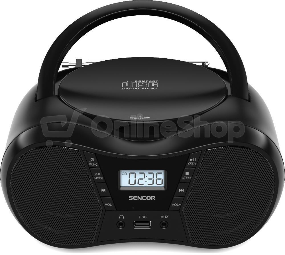 Boomblaster Sencor SPT 2300 CD/MP3/USB/BT Black