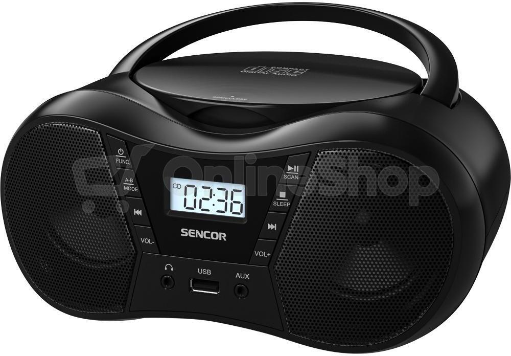 Boomblaster Sencor SPT 2300 CD/MP3/USB/BT Black