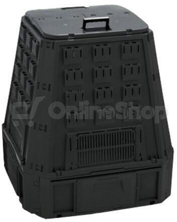 Kompostér zahradní EVOGREEN 630l černý PROSPERPLAST