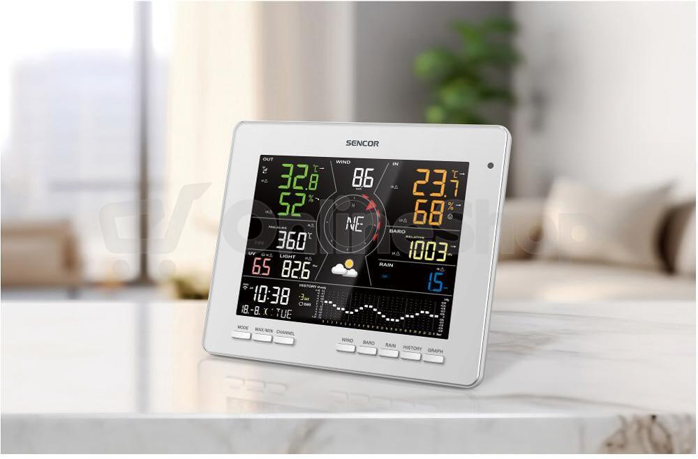 Meteostanice Sencor SWS 16600 WiFi SH