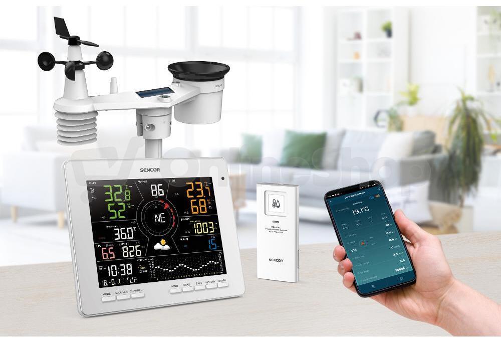 Meteostanice Sencor SWS 16600 WiFi SH