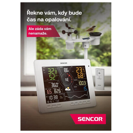 Meteostanice Sencor SWS 16600 WiFi SH