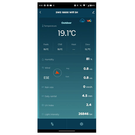 Meteostanice Sencor SWS 16600 WiFi SH