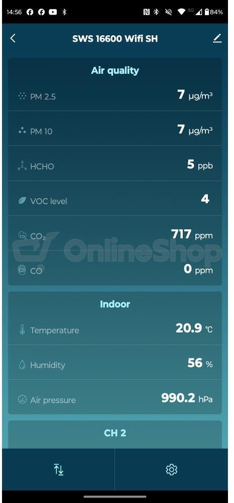 Meteostanice Sencor SWS 16600 WiFi SH